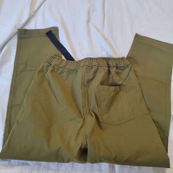 Army Green Buckle Waist Cargo Pants S - Picture 5 of 8